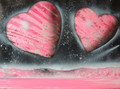 Two Hearts - Pink - in other colors