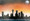 Seattle Skyline - in Seahawk colors sky or other sky colors