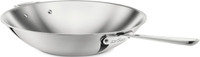 All-Clad Stainless  14'' Open Stir Fry Pan (Scratch on bottom inside)