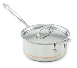 All-Clad Copper Core Saucepan - 3-qt – Cutlery and More