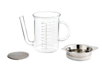 HIC Gravy Strainer and Fat Separator, 4 cup/32 oz