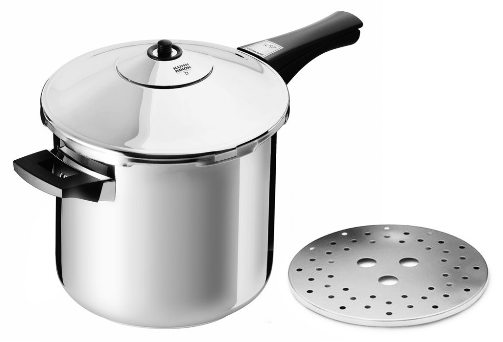Kuhn Rikon 7-quart Duromatic Sauce Pan Pressure Cooker Cookware  More