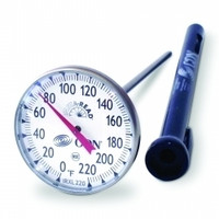 CDN Large Dial 0-220 F Thermometer