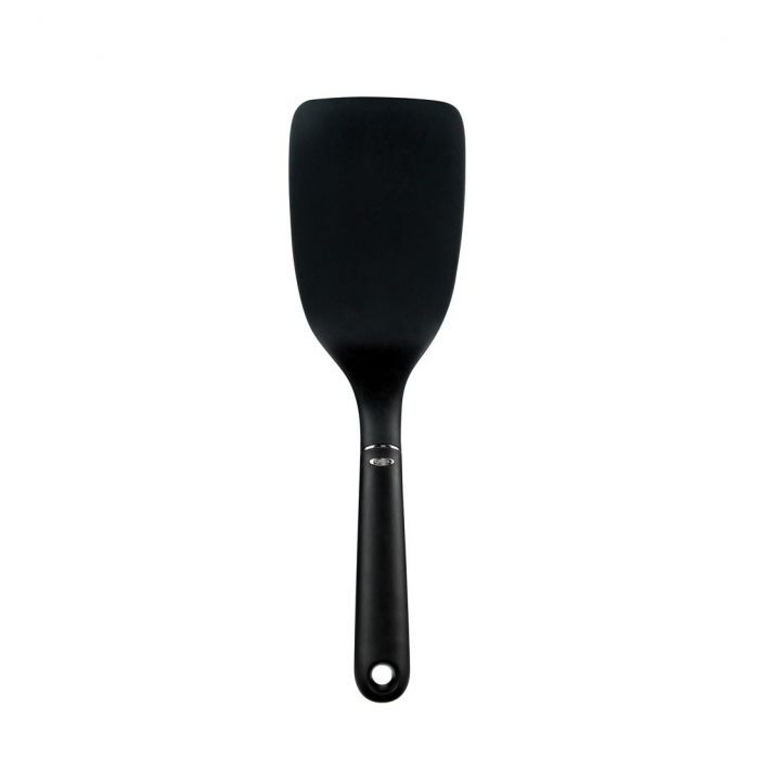 OXO Good Grips Stainless Steel Cut and Serve Turner, Black & Good
