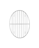 Oval Stainless Steel Roasting Rack 11 3/4 x 8 1/2"