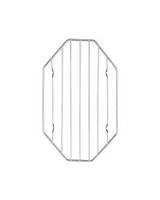Kitchen Roasting Wire Roasting Baking Broiling Rack, 10 x 6