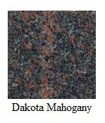 Custom Dakota Mahogany Granite Bullnose (Pick Your Size - If Size Option Not Available, Submit Custom Size In Special   Instructions upon Item Checkout)