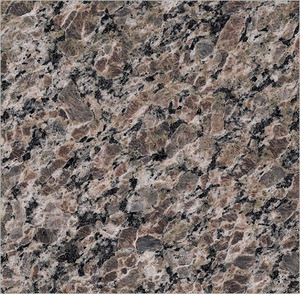 New Caledonia Granite 12"x12" Tile - One Side Bullnosed