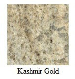 Kashmir Gold Granite 12"x12" Tile - Three Sides Bullnosed
