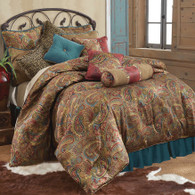 San Angelo 4 piece luxury queen bedding set 