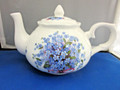 Blue Forget Me Not Teapot