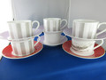 Stacking Mismatched Cup & Saucer