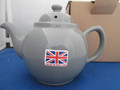 2 Cup Gray Betty Teapot, 2 LEFT