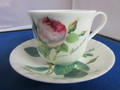 Redoute Rose slight seconds Cup & Saucer,  