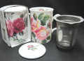 *English Rose Infuser Mug, 3 sets of 6