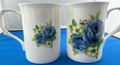 Floral Blue Mug