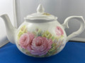 China Pink Rose Teapot