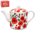Poppy 23oz Teapot