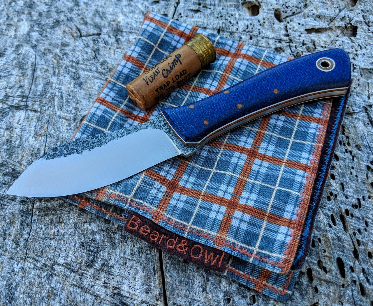 fiddleback forge nessmuk blue