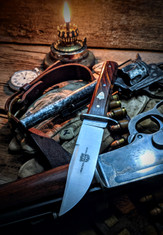 Great Eastern Cutlery - H40  Hunter Fixed Blade - Cocobolo Wood Handles -2- NEW