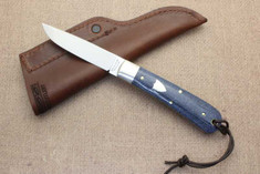Great Eastern Cutlery - Tidioute - P74525 - Stingray - Denim Blue Micarta Handles - NEW