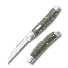 RoseCraft Blades - MUD CREEK CONGRESS - Nice Green Micarta Handles 
