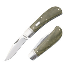 RoseCraft - Hatchie River Jack - Light Green Micarta Handles - NEW RELEASE !!!