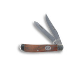 MOORE MAKER KNIVES - 3200MB -  SMALL TRAPPER - MESQUITE WOOD HANDLES - NEW