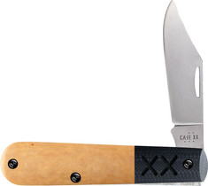 Case Cutlery - Barlow - Tan Richlite  and Black G10 Handles -Crossroads - New