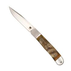 Cobratec Knives - Trapper Hidden Release  Auto - Ram Horn Handles - D2 Steel Blade  -NEW RELEASE!!