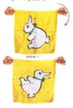 Rabbit Duck Silk - 36 Inches