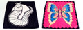 Duane Laflin 18 Inch Silk Set -  Caterpillar and Butterfly