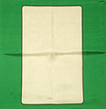 18 Inch Blank Card Silk with Green Background