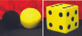 Ball To Dice (Yellow & Black) by Mr. Magic