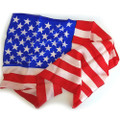 American Flag Production Silk 22" x 36"