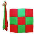 36 Inch Red and Green Chessboard Blendo by Alberto Sitta