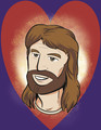 Jesus's Heart Instant Art Insert by Ickle Pickle