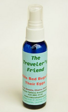 Bed Bugs have you worried about traveling? According to three different books, Lavender, Tea Tree and Lemongrass all kill bed bugs! Spray bedding, carpets, chairs, etc. 2oz