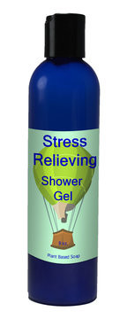 Natural Options Aromatherapy Stress Relieving Shower Gel with Essential Oils