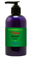 Natural Options Aromatherapy Organic Fibro Cream.