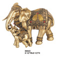 GSC88043 - 6.5" Thai Elephant with Calf