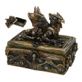 PT10970 - 5.275" Steampunk Dragon Trinket Box