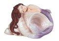 GSC91881 - 3.25" Mermaid Baby Asleep on Shell Purple