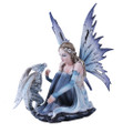 PT11233 - 7.15" Winter Fairy with Dragon Hatchling