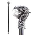 PT11315 - 37.25" Dragon Head Cane with LED Orb