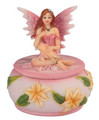 GSC91930 - 3" Pink Fairy Trinket Box