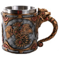 PT11556 - 4.25" Steampunk Dragon Mug