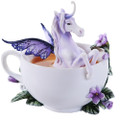 PT11638 - 3.875" Enchanted Unicorn in Teacup