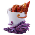 PT11637 - 3.875" Wake Up Dragons  in Teacup