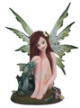 GSC91961 - 6.5" Green Fairy with Dragon